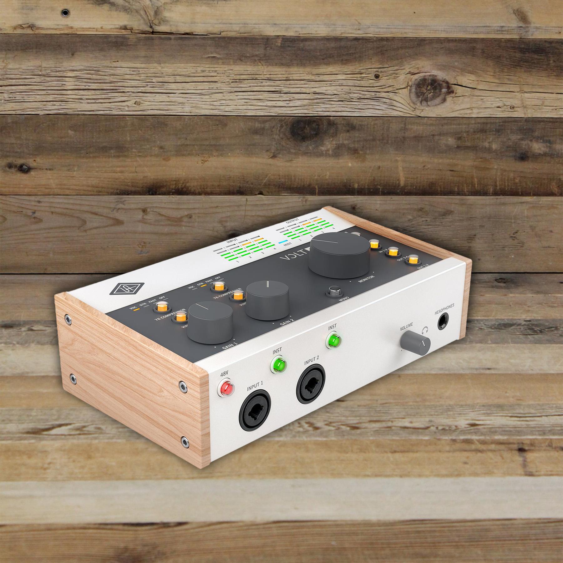 DTM・DAW VOLT 76p USB AUDIO INTERFACE Volt 476P USB Recording Studio – Universal Audio