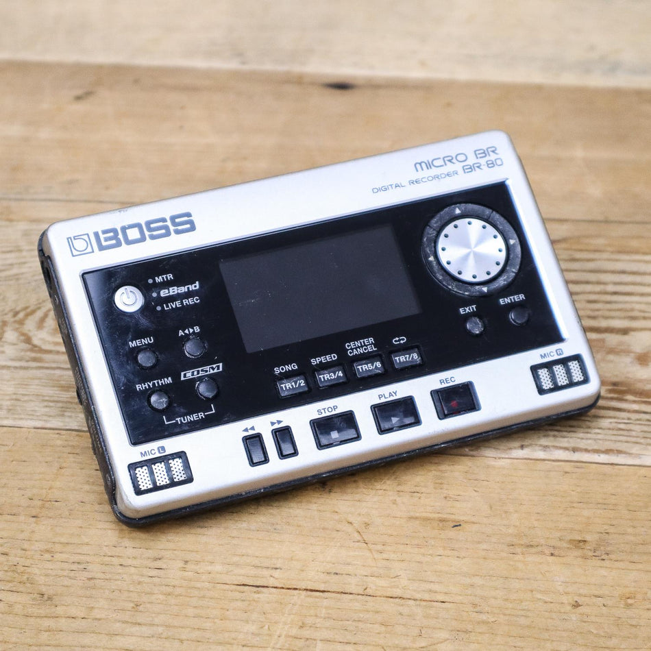 Boss Micro BR-80 8-track Digital Pocket Studio Recorder