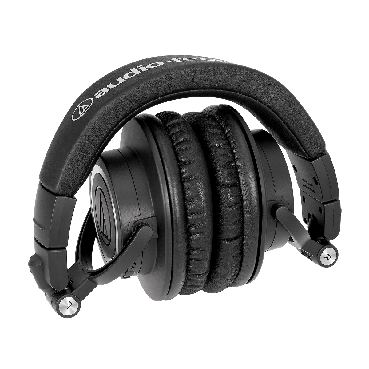 Audio-Technica ATH-M50xBT Black Bluetooth Studio Headphones Bundle with Earpads