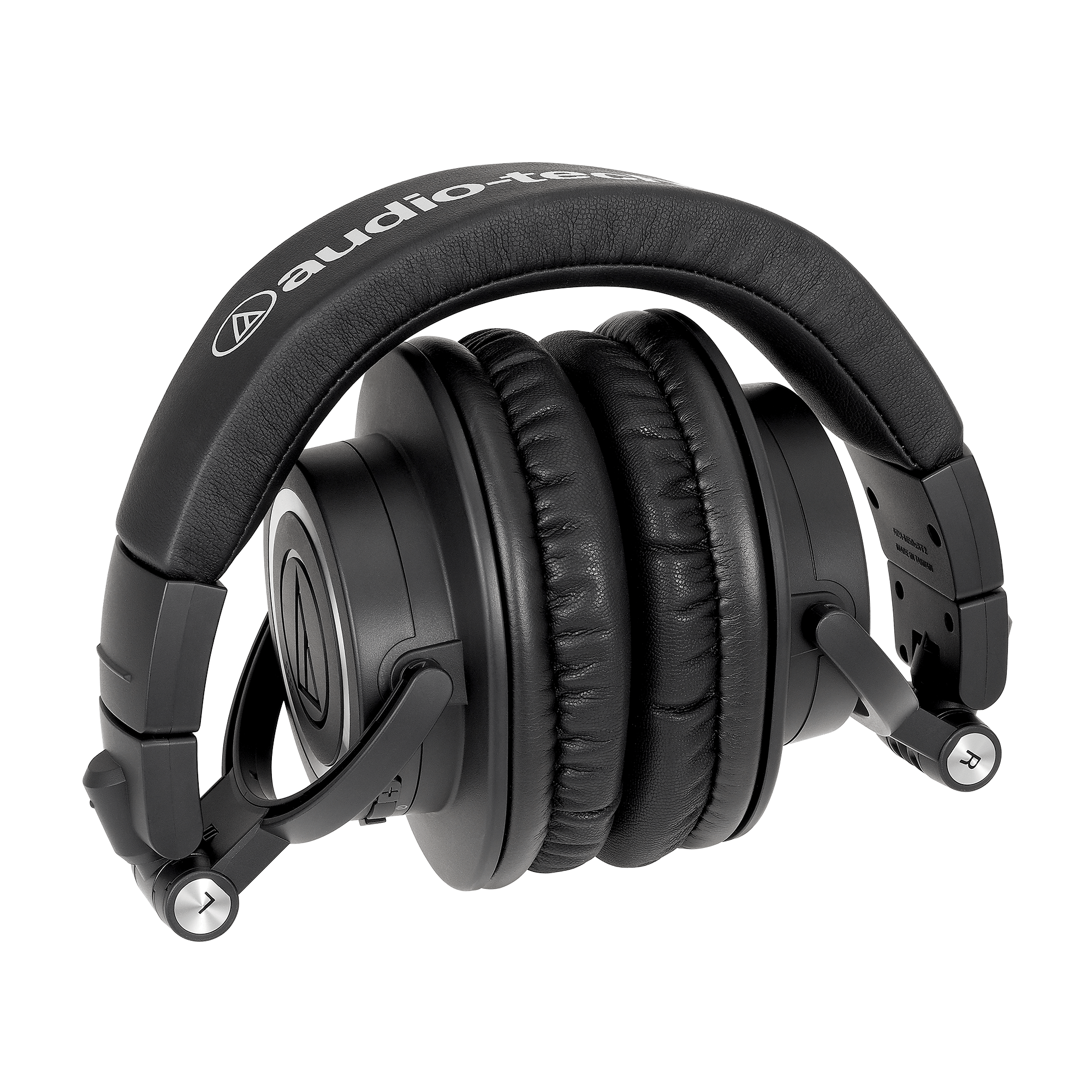Audio-Technica ATH-M50xBT Black Bluetooth Studio Headphones Bundle with Earpads