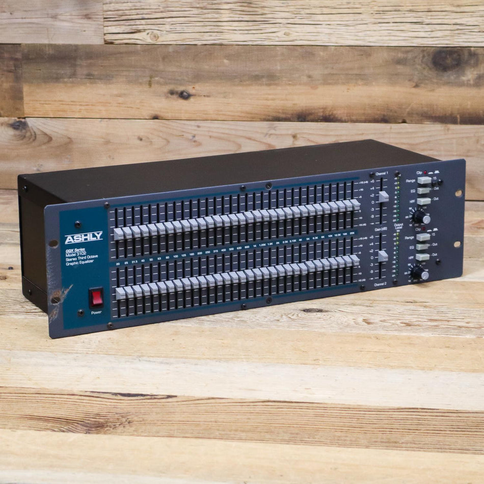 Ashly GQX-3102 Stereo 31-Band Graphic Equalizer