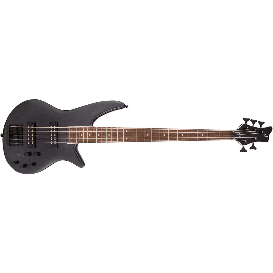 DNLC - Jackson X Series Spectra Bass SBX V, Laurel Fingerboard, Metallic Black