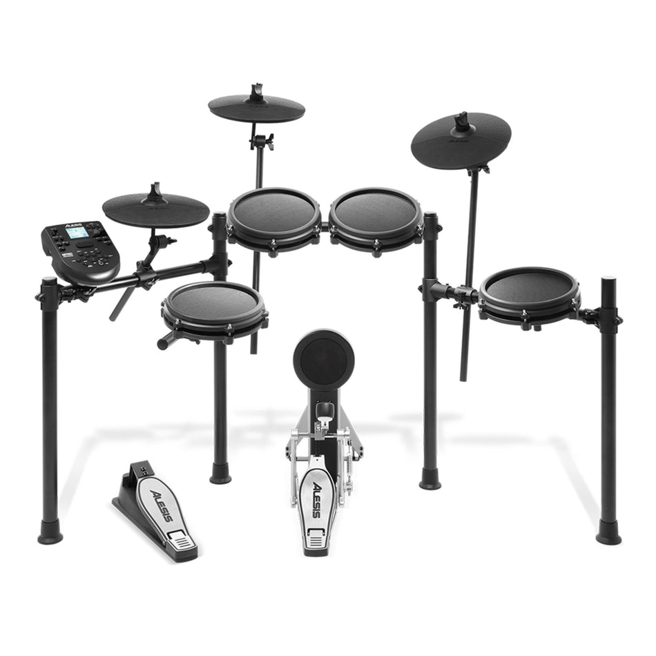 Alesis Nitro Mesh Kit 8-piece Electronic Drum Kit with Mesh Heads Full Set