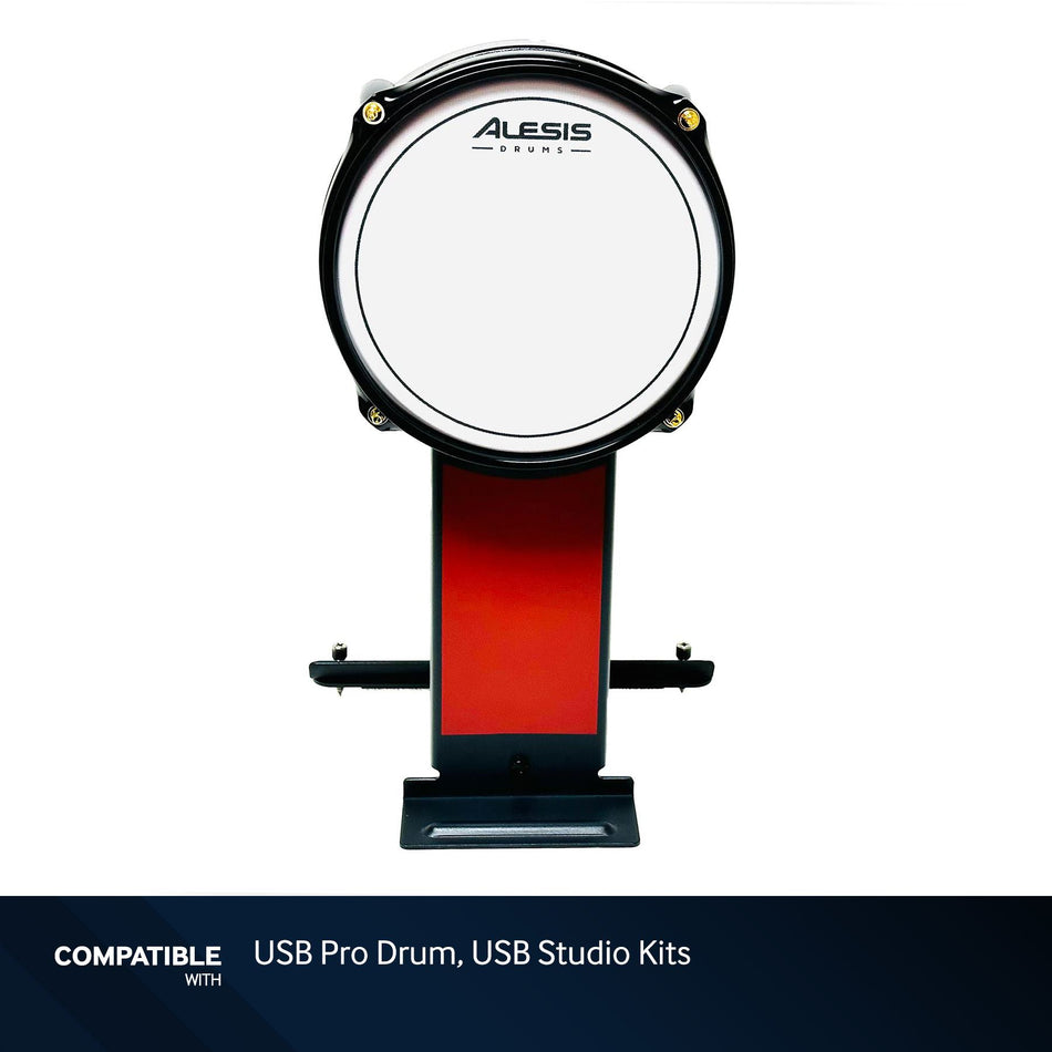 Alesis 8" Mesh Red Kick Pad for USB Pro Drum, USB Studio Kits
