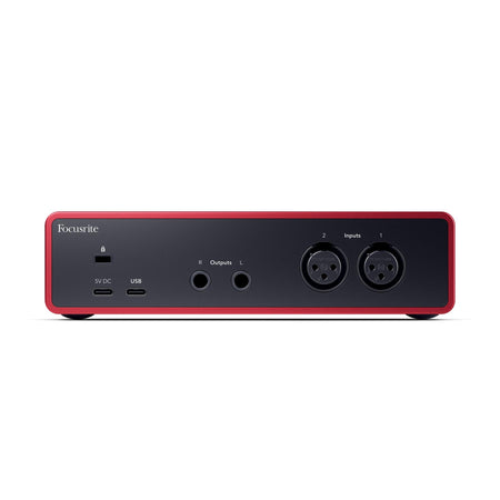 Focusrite Scarlett 2i2 (4th Gen) USB Interface Bundle with MXL 550/551R Microphone Kit & Cables