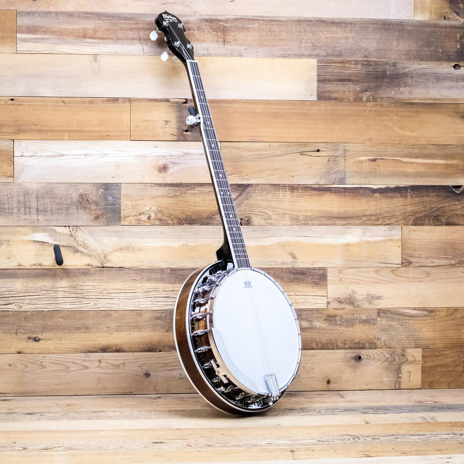 Open Box Washburn American B11 5-String Banjo Natural Gloss with Hardshell Case