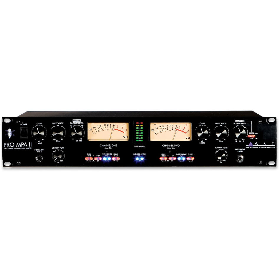 ART Pro MPA II Two Channel Mic Preamp