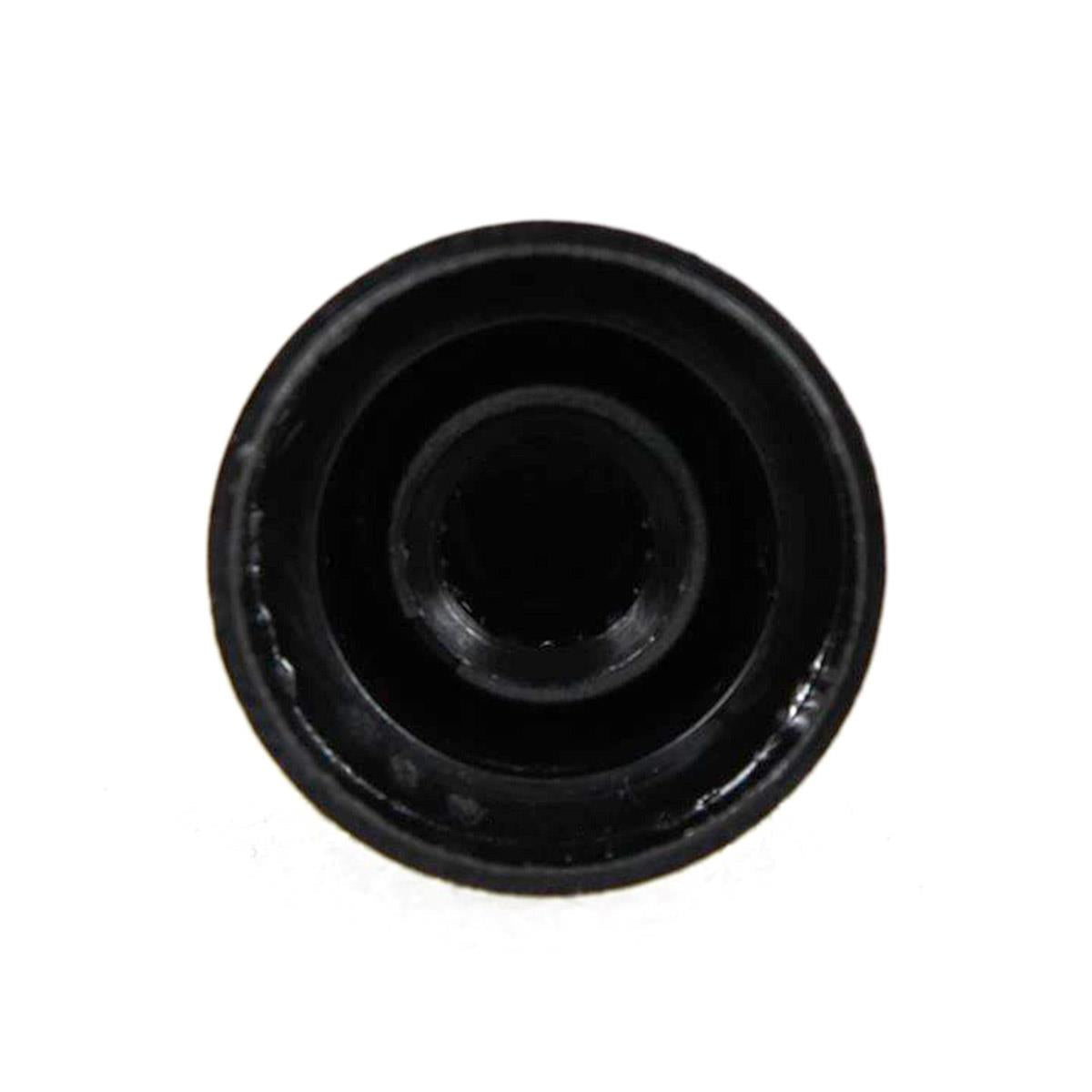 Black Knob with Cap (with Indicator Line) for Aphex Aural Exciter Type C 103A