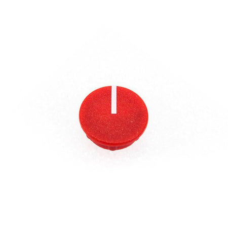 12mm Red Knob Cap with Line for Buchla 208C, Easel Command, LEM218 Modules