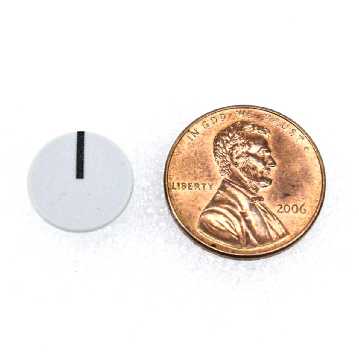 15mm Black Knob with Gray Cap for Buchla 297, 207e, 227e, 230e Modules