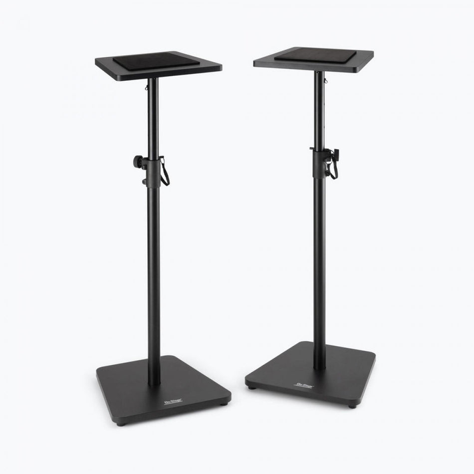 On-Stage SMS7500B Black Pair of Studio Monitor Stands