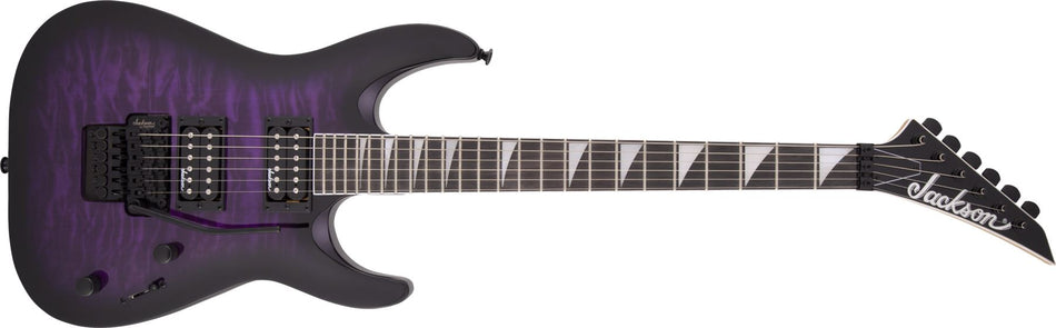 DNLC - Jackson JS Series Dinky Arch Top JS32Q DKA Electric Guitar Transparent Purple Burst