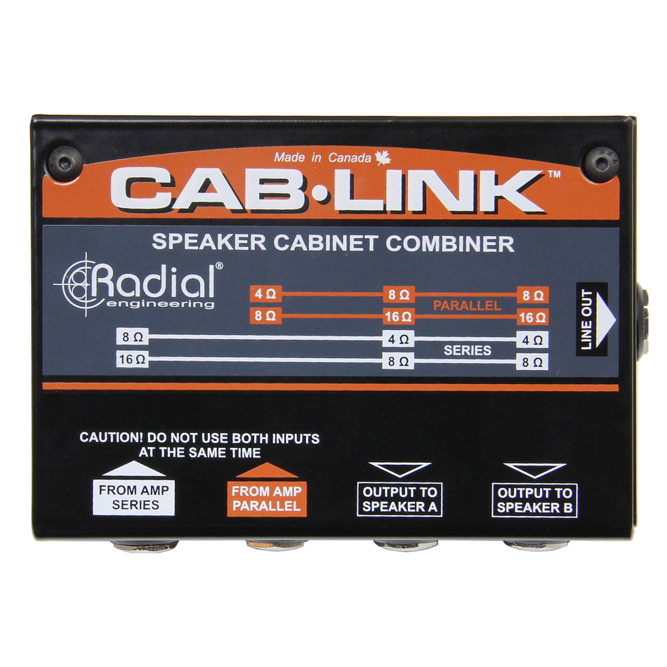 Radial Engineering Cab-Link Speaker Cabinet Merger