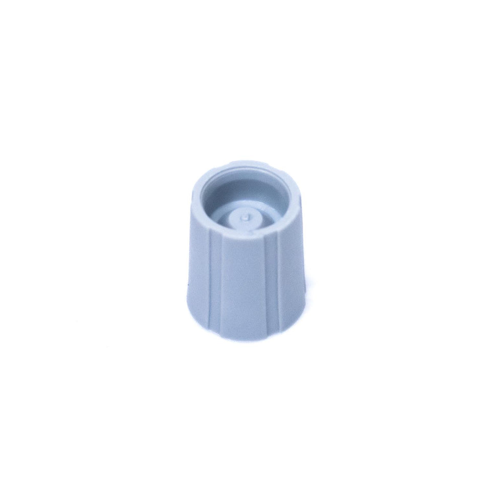 PixelGear 9mm Gray Matte Push-On Knob with Splined Shaft