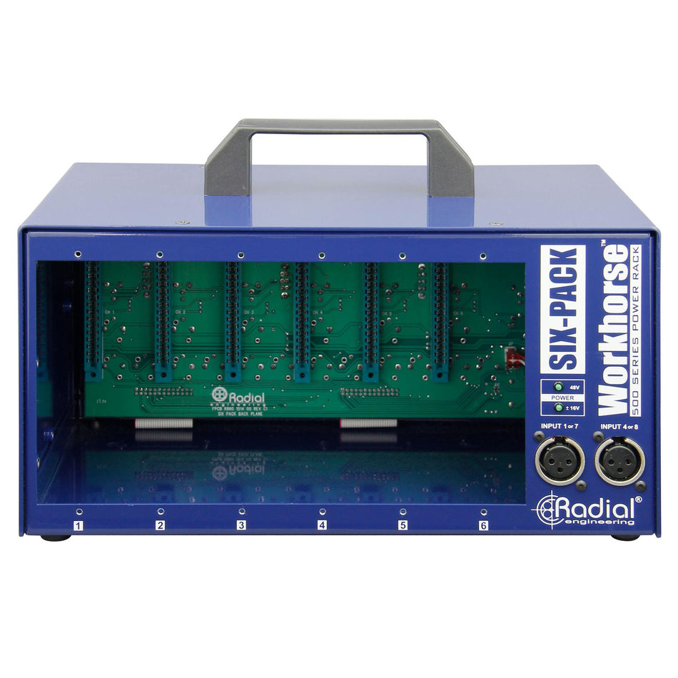 Radial Workhorse SixPack 6-Slot 500-Series Power Supply