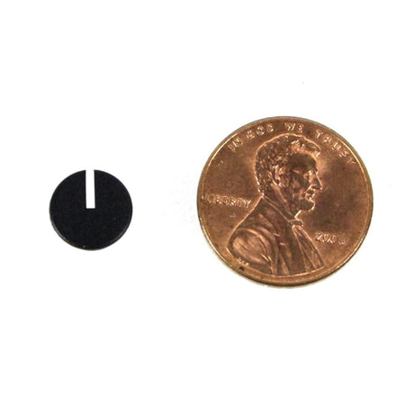 Black Knob Cap with Line for Aphex 9251, 9301, 9301A, 9611, 9651, 9721, 9901