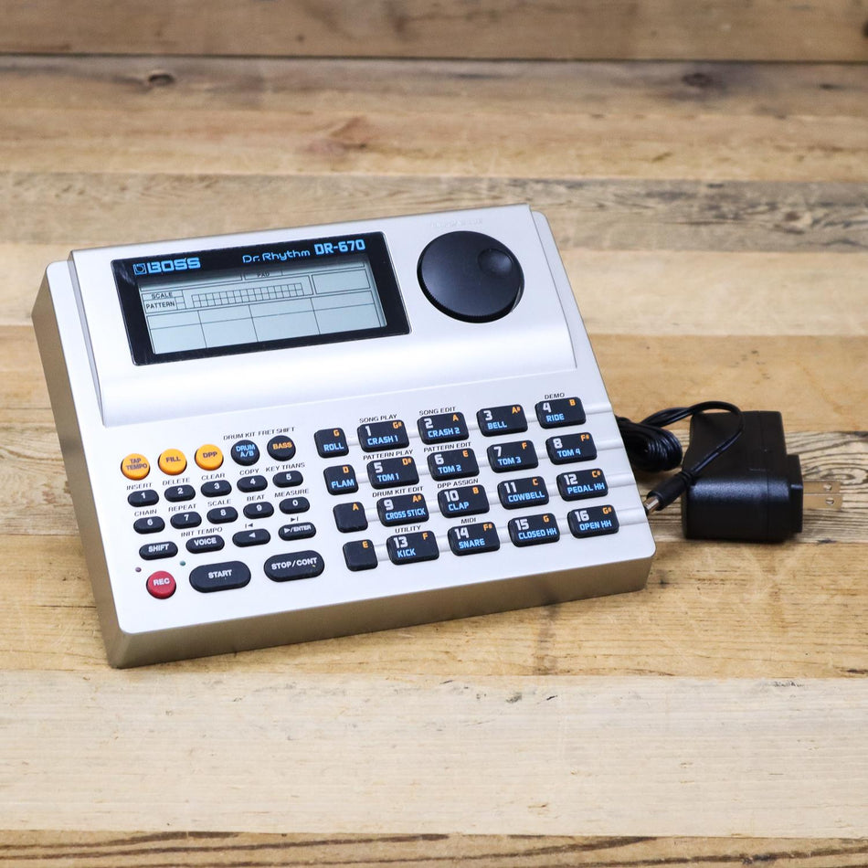 Boss Dr. Rhythm DR-670 (DR670) Drum Machine