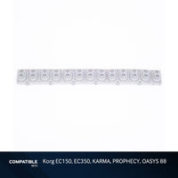 Korg 12-Point Rubber Key Contact for EC150, EC350, KARMA, PROPHECY, OASYS 88