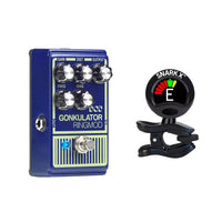 Digitech DOD Gonkulator Ring Modulator Pedal Bundle with Snark X Clip-On Tuner