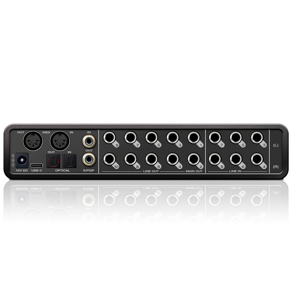 MOTU UltraLite-mk5 USB Audio Interface Bundle with TS Patch Cables & MIDI Cables