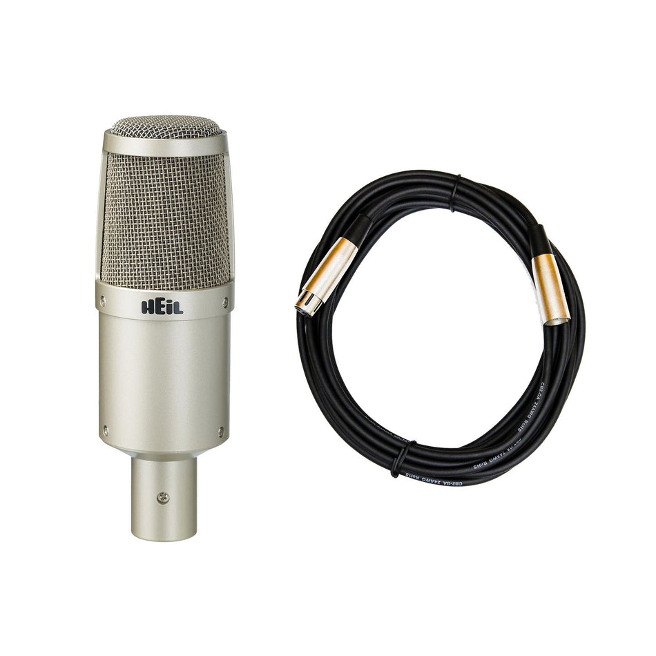 Heil Sound PR30 Dynamic Microphone Bundle with XLR Cable