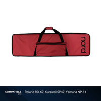 Nord Keyboard Red Soft Case for Roland RD-67, Kurzweil SP47, Yamaha NP-11