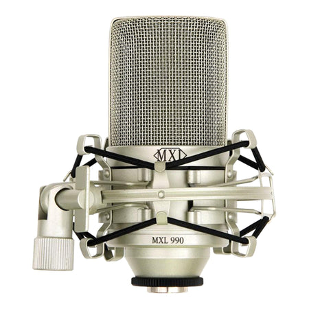 MXL 990 Large-diaphragm Condenser Microphone Bundle with XLR Cable