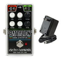 Electro-Harmonix Nano Battalion Bass Preamp & Overdrive Effects Pedal