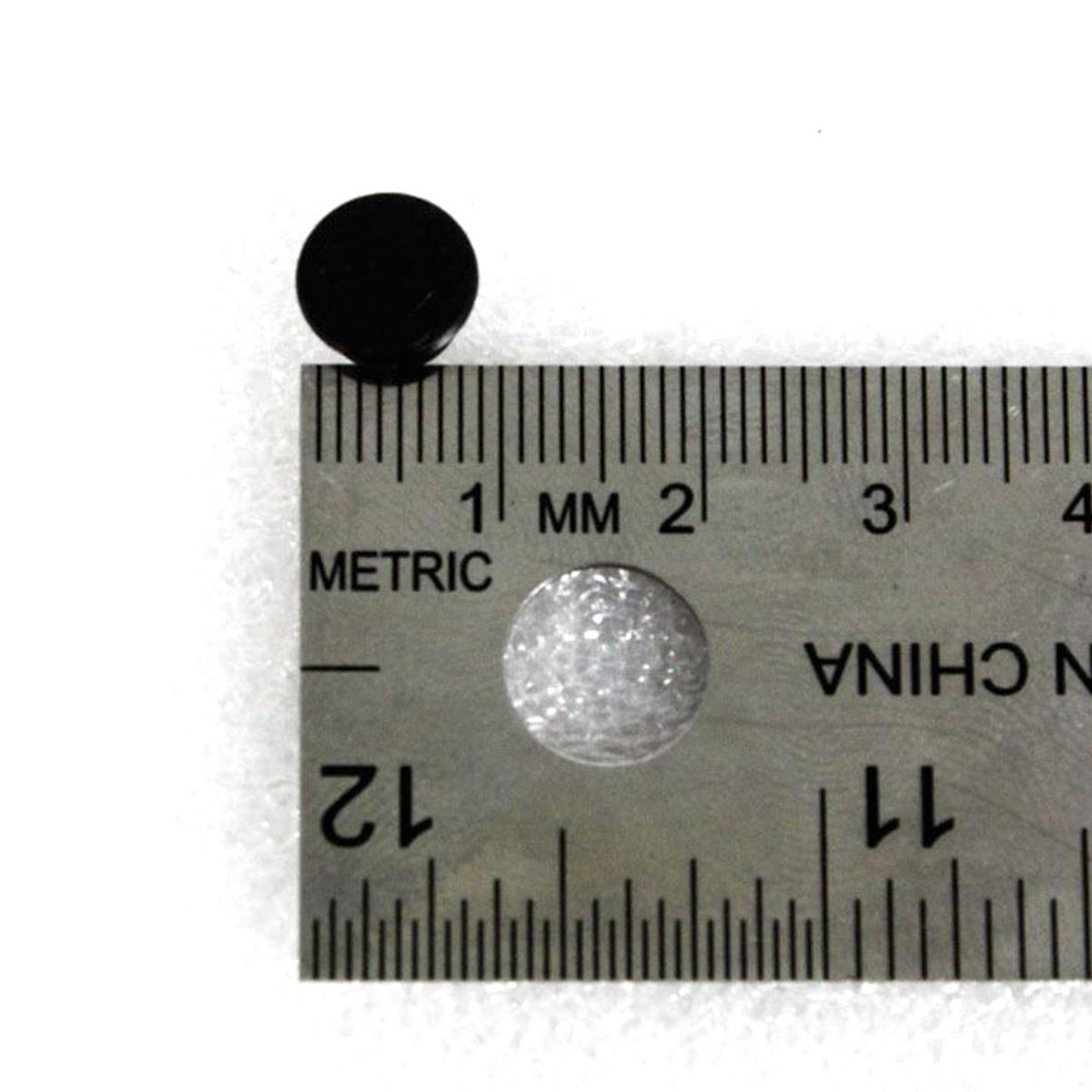 9mm Black Knob Cap for MOTU 1248, 624, 8A, 8M, M64, Monitor 8, 896 MK3