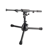 K&M 25950 Black Low Profile Mic Stand For Amps or Kick Drums