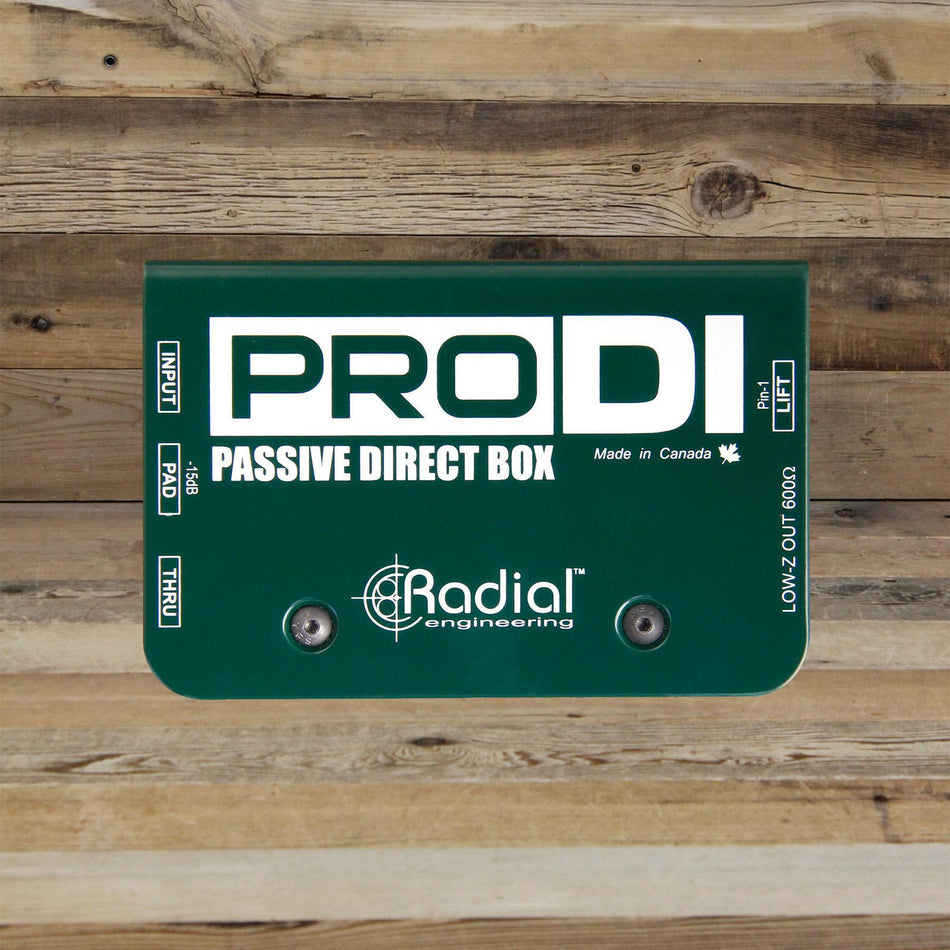 Open Box Radial Engineering ProDI Passive Direct Box