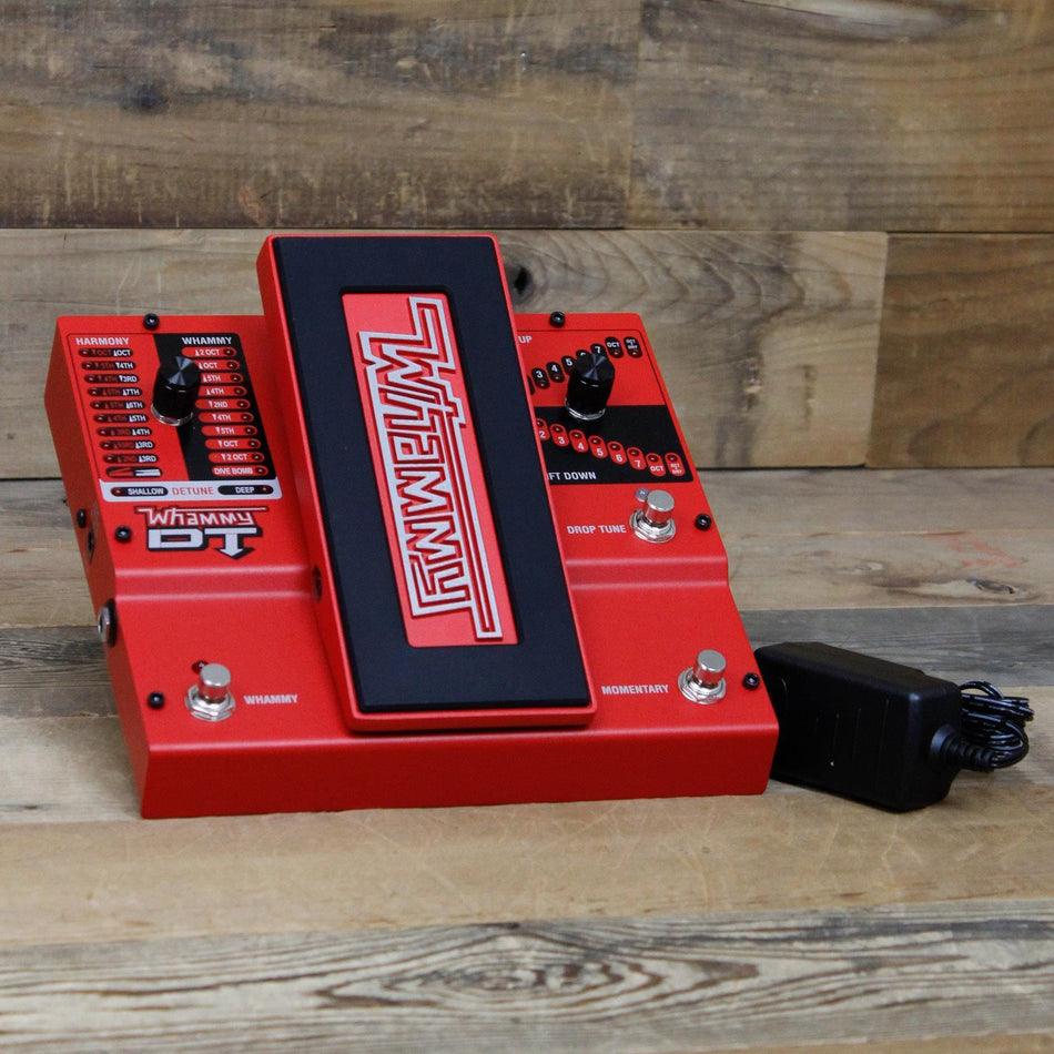 Open Box Digitech Whammy DT Pitch Shift Effect Pedal with Power Supply