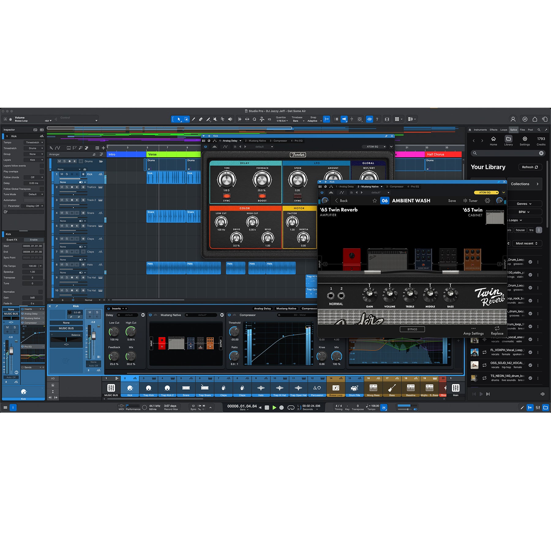 Fender Studio Pro 8.1 - Perpetual License - Digital Download
