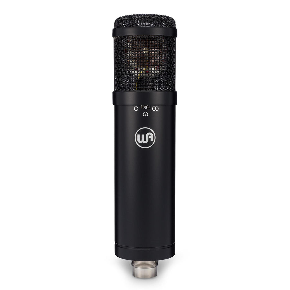 Warm Audio WA-47Jr Black Vintage Style Condenser Microphone w/ Shock Mount WA47 Junior