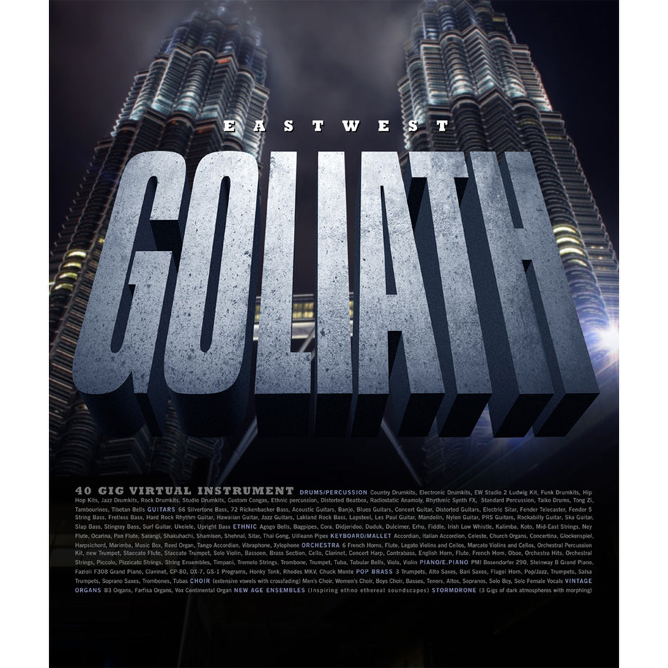 EastWest Goliath Virtual Instrument Library - Digital Download