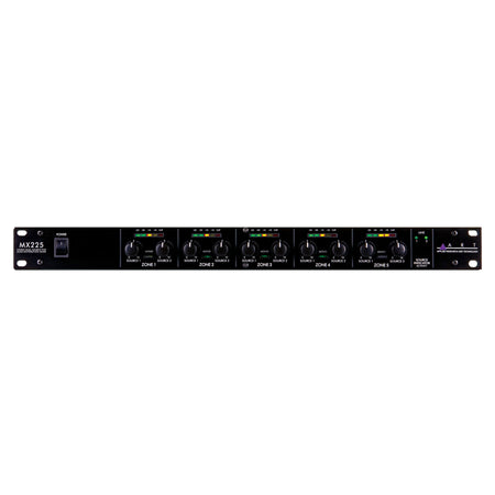 ART MX225 Stereo Distribution Mixer Bundle with Rack Screws