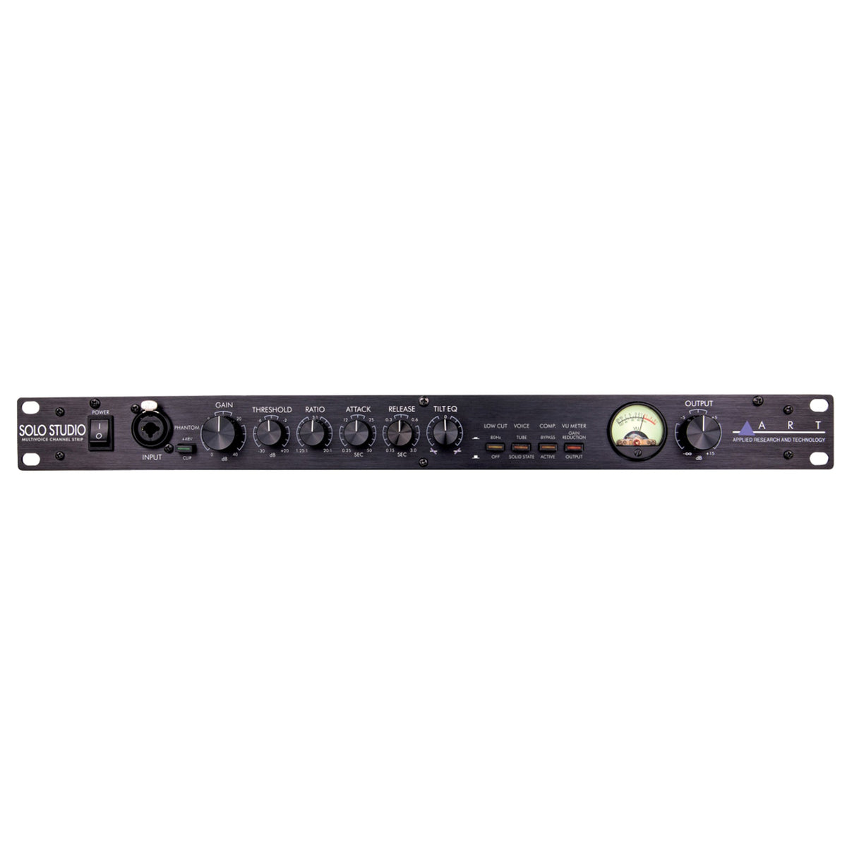 ART Solo Studio Channel Strip Bundle with Hosa STP-202 Insert Cable