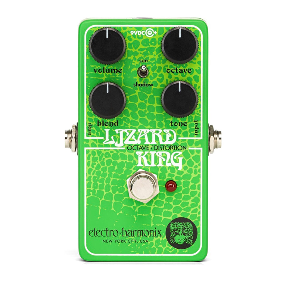 Electro-Harmonix Lizard King Bass Octave Fuzz Effect Pedal