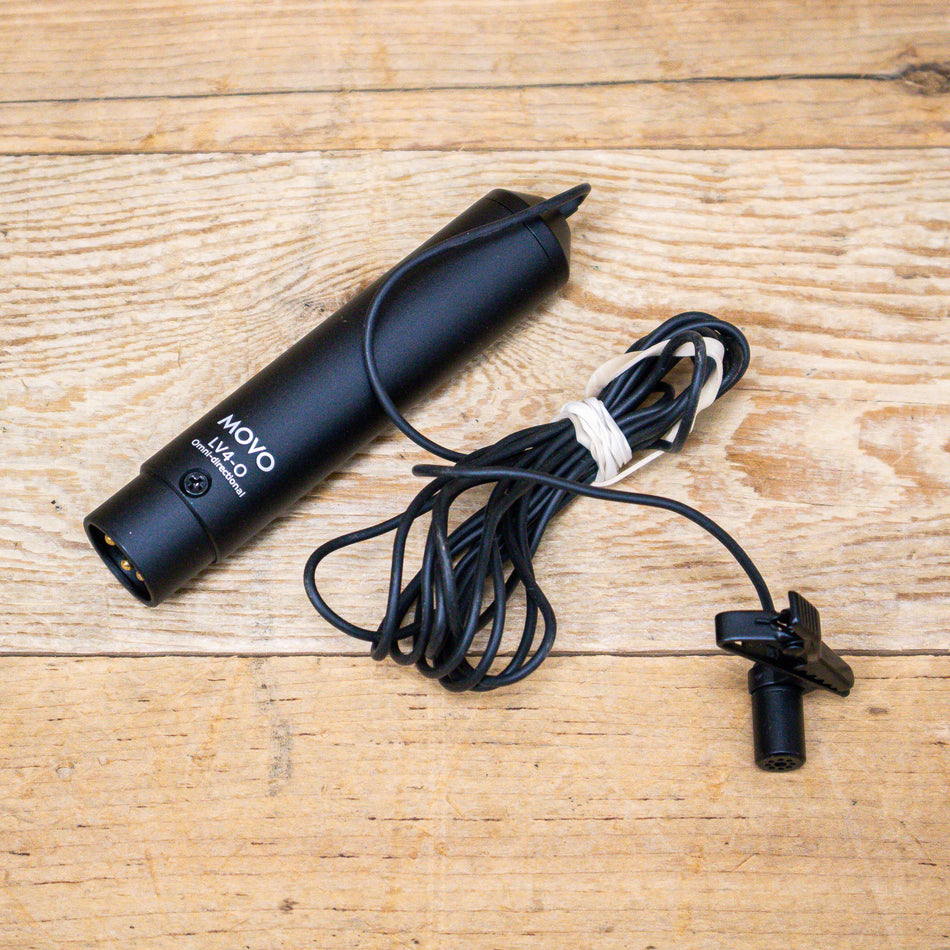 Movo LV4-O Omnidirectional Lavalier Microphone