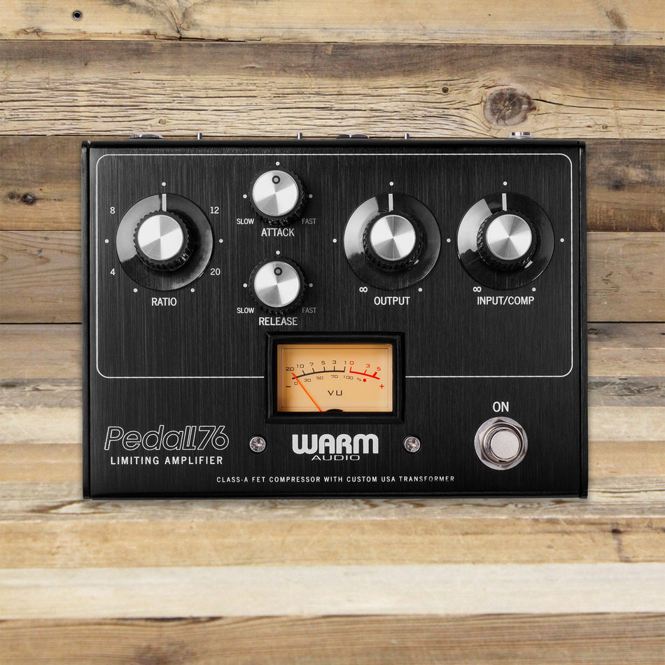Open Box Warm Audio Pedal76 All-Analog Transformer-Balanced FET Compressor Pedal