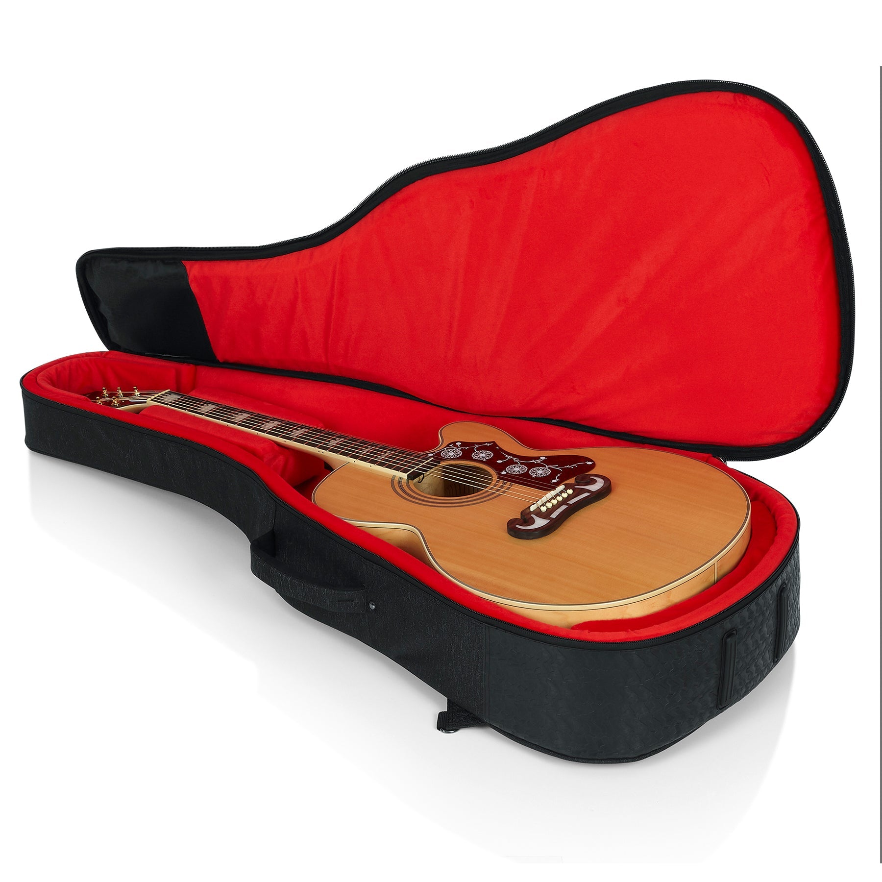 Gator Black Jumbo Gig Bag fits Washburn C5, D10QSB, D10S12, D30S, D52SW