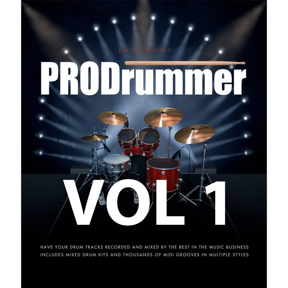 EastWest ProDrummer Volume 1 Drum Library - Digital Download