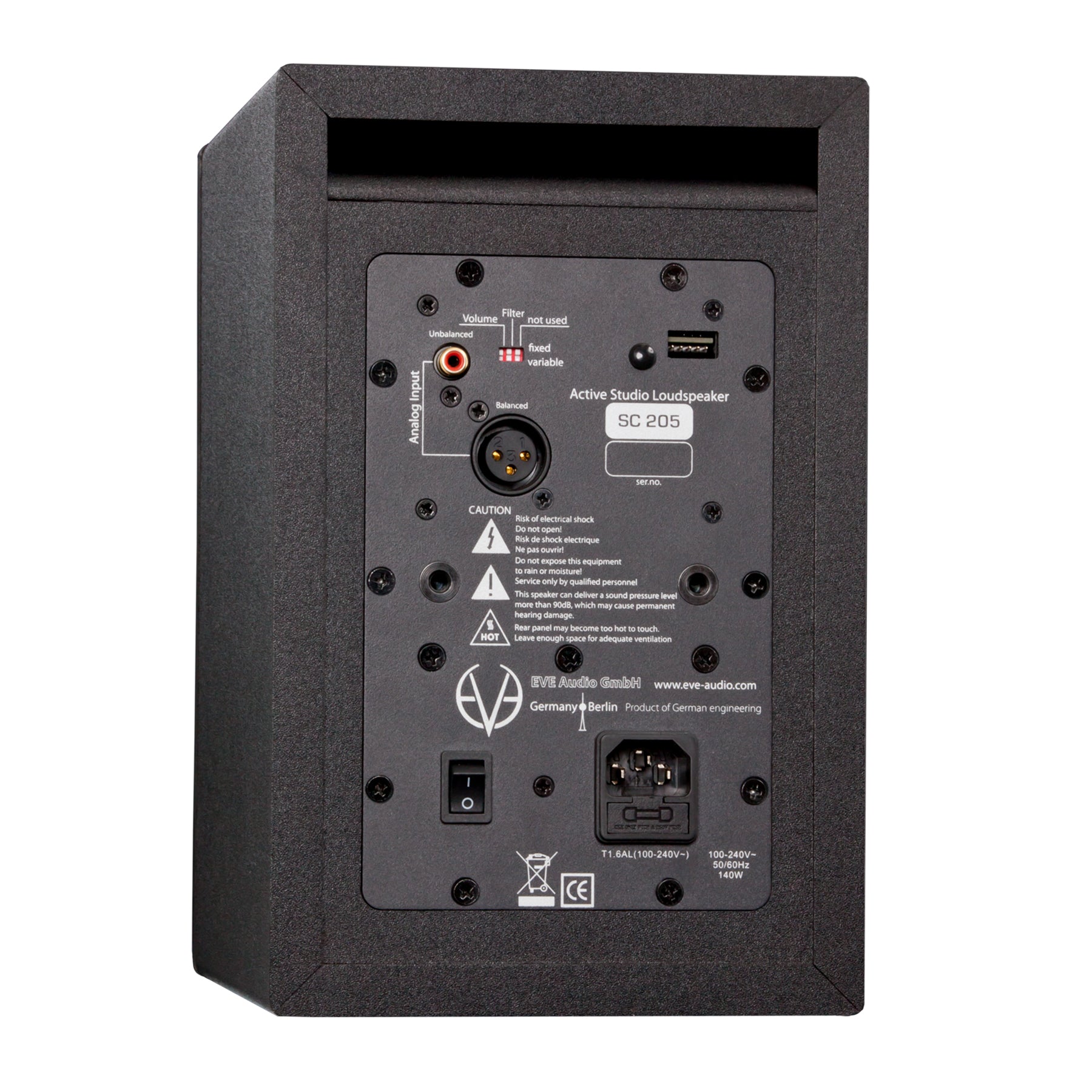 EVE Audio SC205 5" 2-Way AMT Studio Monitors Bunlde with Speaker Stands