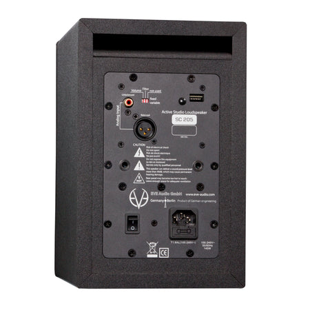 EVE Audio SC205 5" 2-Way AMT Studio Monitors Bunlde with Speaker Stands