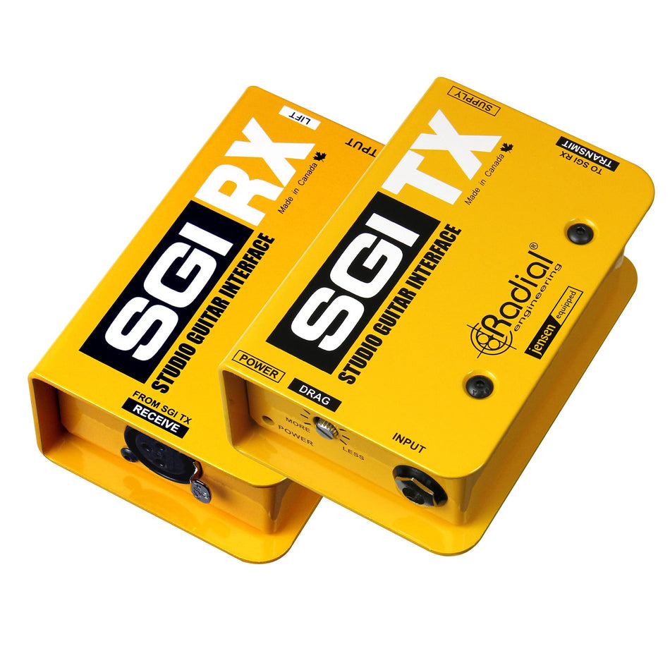 Radial SGI Studio Guitar Interface System with Jensen Transformers