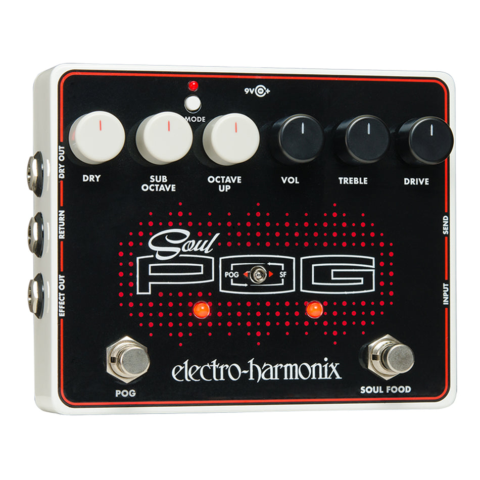 Electro-Harmonix Soul POG Overdrive / Octave Multi-Effect Effect Pedal