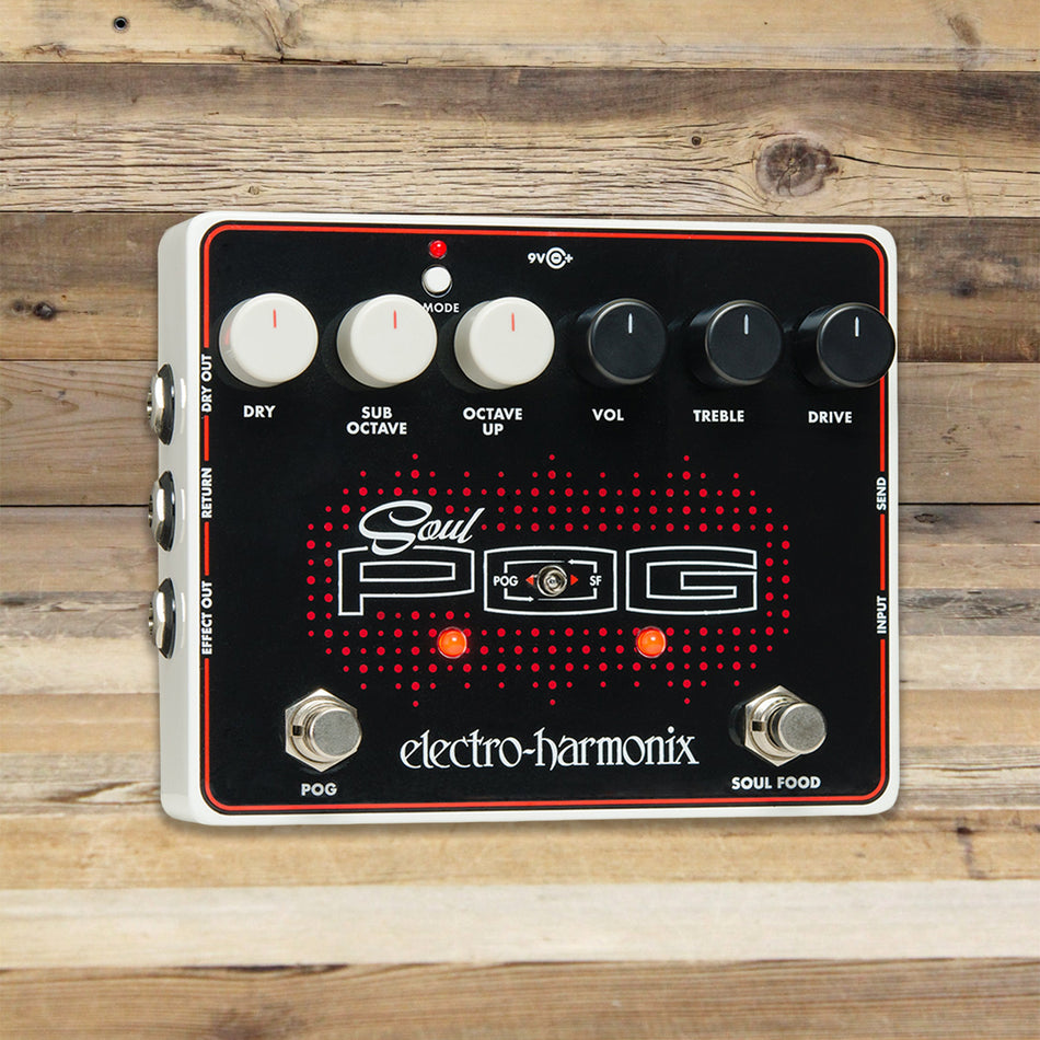 Open Box Electro-Harmonix Soul POG Overdrive / Octave Multi-Effect Effect Pedal