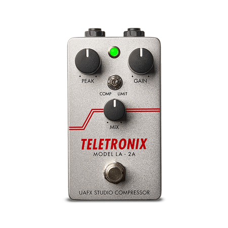 Universal Audio UAFX Teletronix LA-2A Pedal Bundle with Ernie Ball Patch Cables