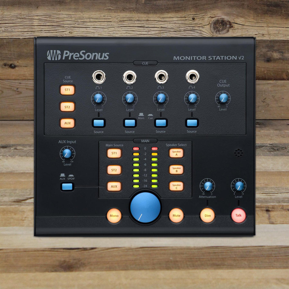 Open Box PreSonus Monitor Station V2 Desktop Monitoring Controller