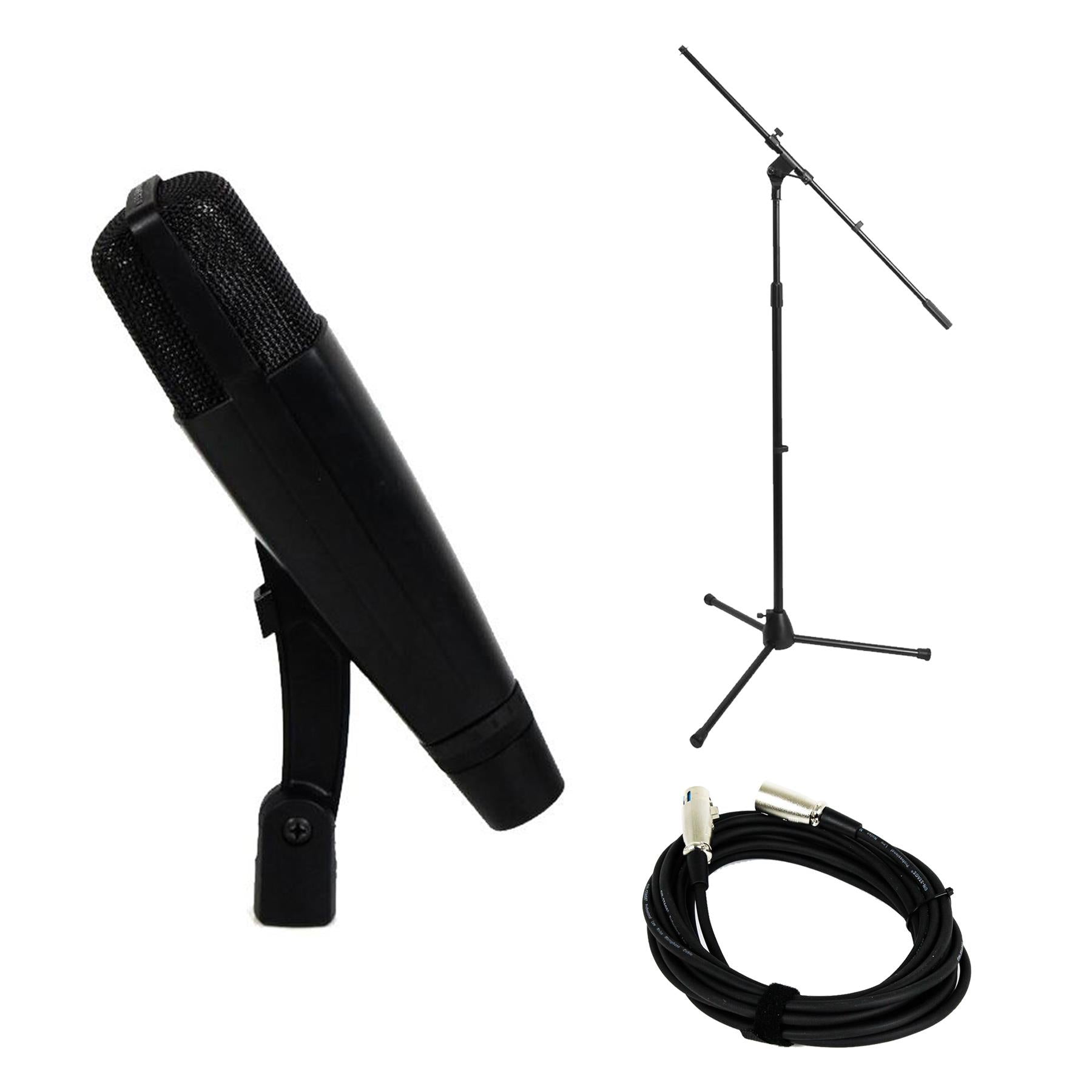 proza Woning Dreigend Sennheiser MD421-II Dynamic Microphone w/ 20-foot XLR Cable & Stand Bu -  Pixel Pro Audio